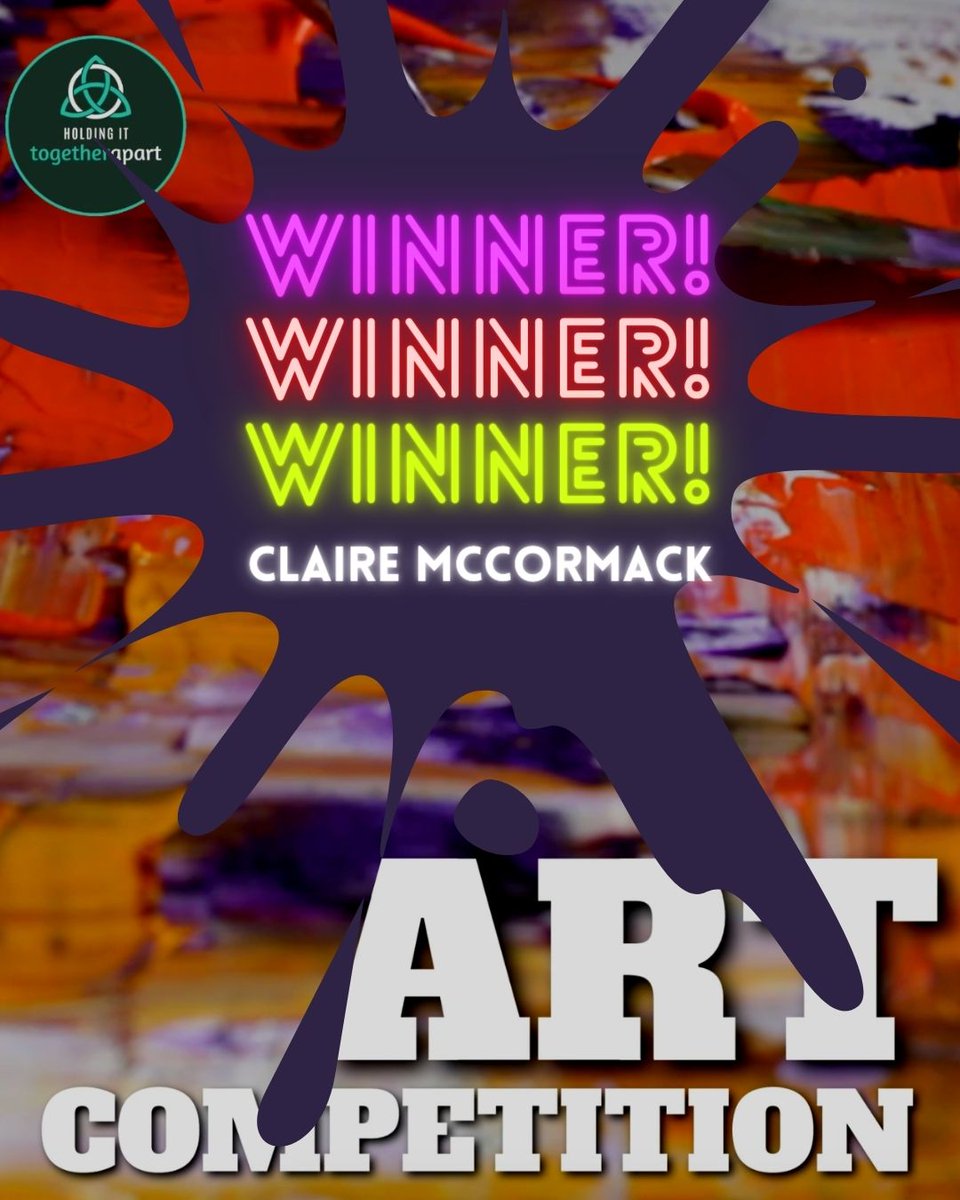 ✨*ART COMPETITION WINNER!*✨
We have the winner for our Art Competition! 🥳🎉
Congratulations CLAIRE MCCORMACK on your beautiful illustration that will now feature as the book cover for our upcoming publication! 😍
#competitionwinner #holdingittogetherapart #zeitgeistproductions