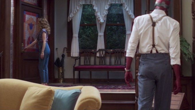 Mythical's tweet image. We’ve had to keep this under wraps for a LONG TIME, but excited to finally share— #WandaVision #spoilers