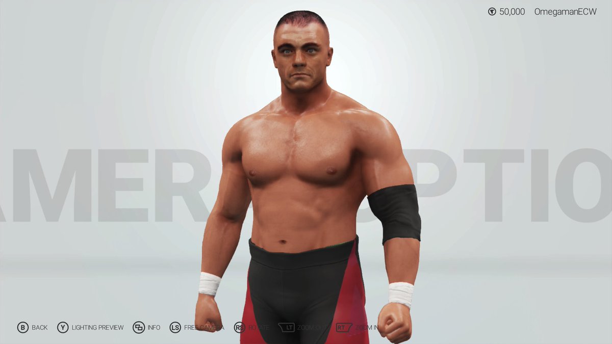 OmegamanX44's tweet photo. Now available for #WWE2K19 on #XboxOne @LanceStorm! Search Tags: Storm, ECW, ECWPROJECT or Creator Tag: OmegamanECW. Face Textures: @OmegamanX44; Attire logos: @OmegamanX44; Moveset: Cz1280. #wwe2k19 #XboxOne #Xbox #XboxShare #ecw #ECWPROJECT #omegamamgoesextreme https://t.co/I0GczTBGG6