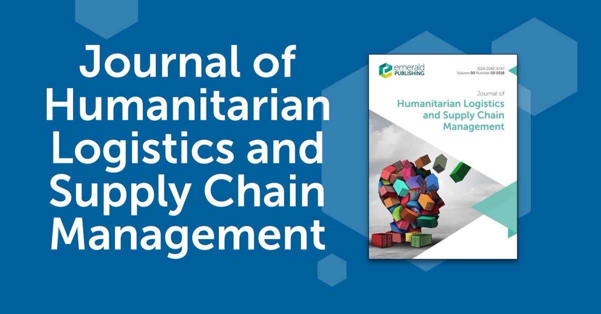 ❗ Journal of Humanitarian Logistics and Supply Chain Management's virtual issue: Logistics and Supply Chain Management for Pandemic Response is out now ❗ Take a look at the list of 10 articles this issue has to offer for FREE here: bit.ly/3pVina9 #virtualissue #JHLSCM
