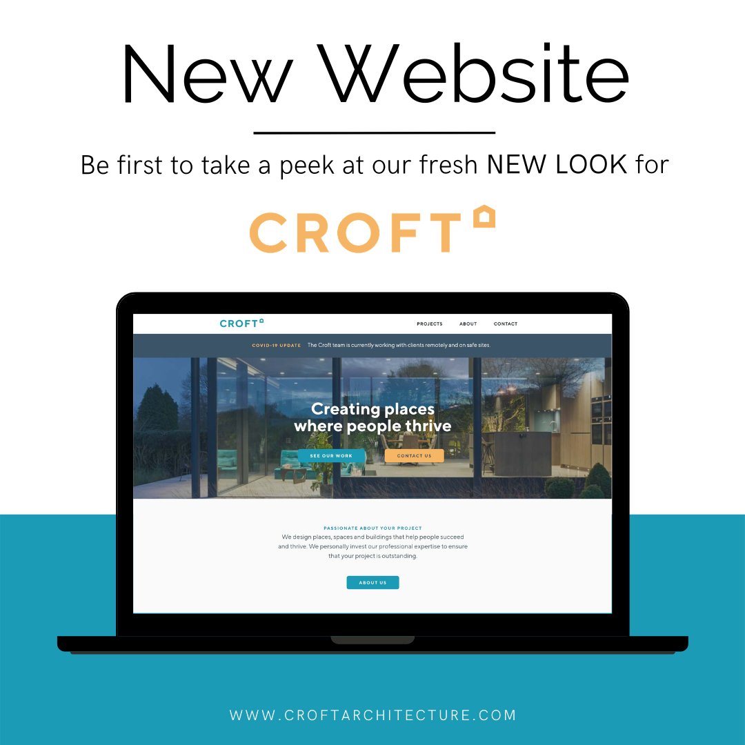 CroftArchitects's tweet image. Be the first visit our NEW website...
.
#architects #croftarchitecture #riba #architect #change #new #findoutmore #follow #pic #rebrand #newwebsite #newlook contemporary #website #contemporary #design