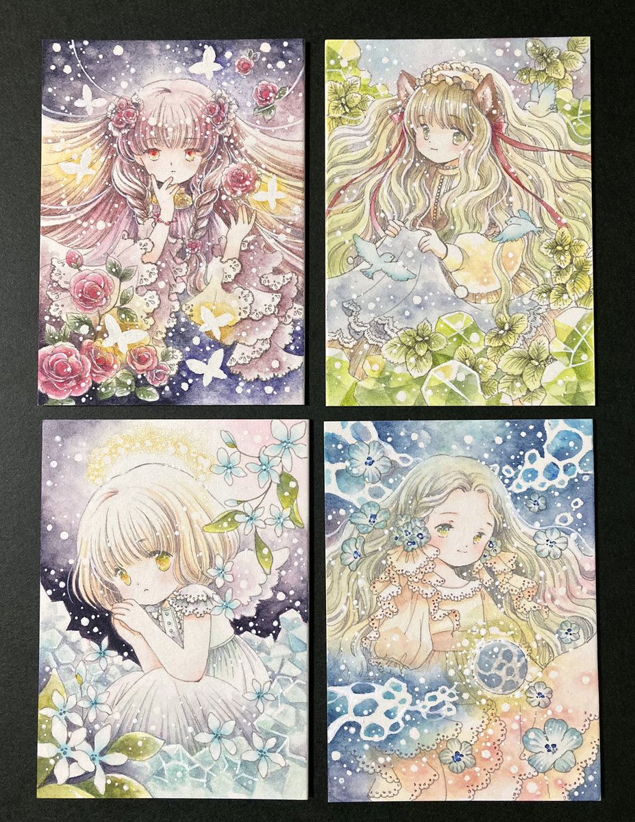 ATC*DRESS 05 「輝石」に参加します

会期 2/12 〜 2/14
時間 12:00 〜 19:00
(初日のみ16:00 〜 20:00)
会場 ART FORUM One's自由が丘

額装2点と通常ATC 2点で参加します。で参加します。
よろしくお願いします✨

ロゼライト
ペリドット
天青石
ラリマー
のイメージで描きました。

#ARTsLABo 