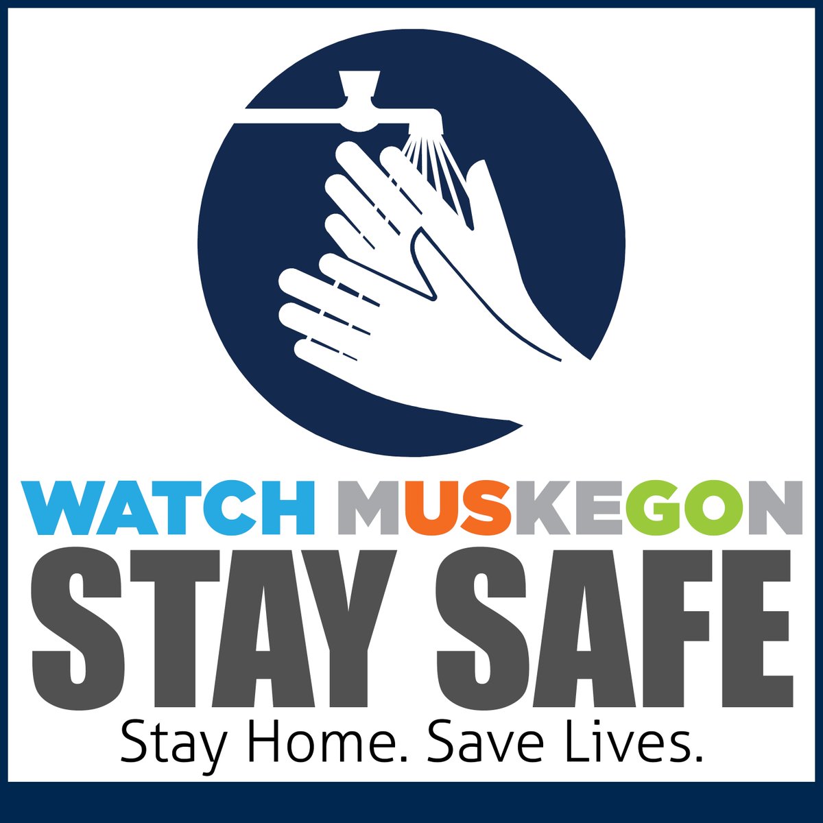 Every day counts. Wash up, stay safe and wear a mask! #ThisIsMuskegon