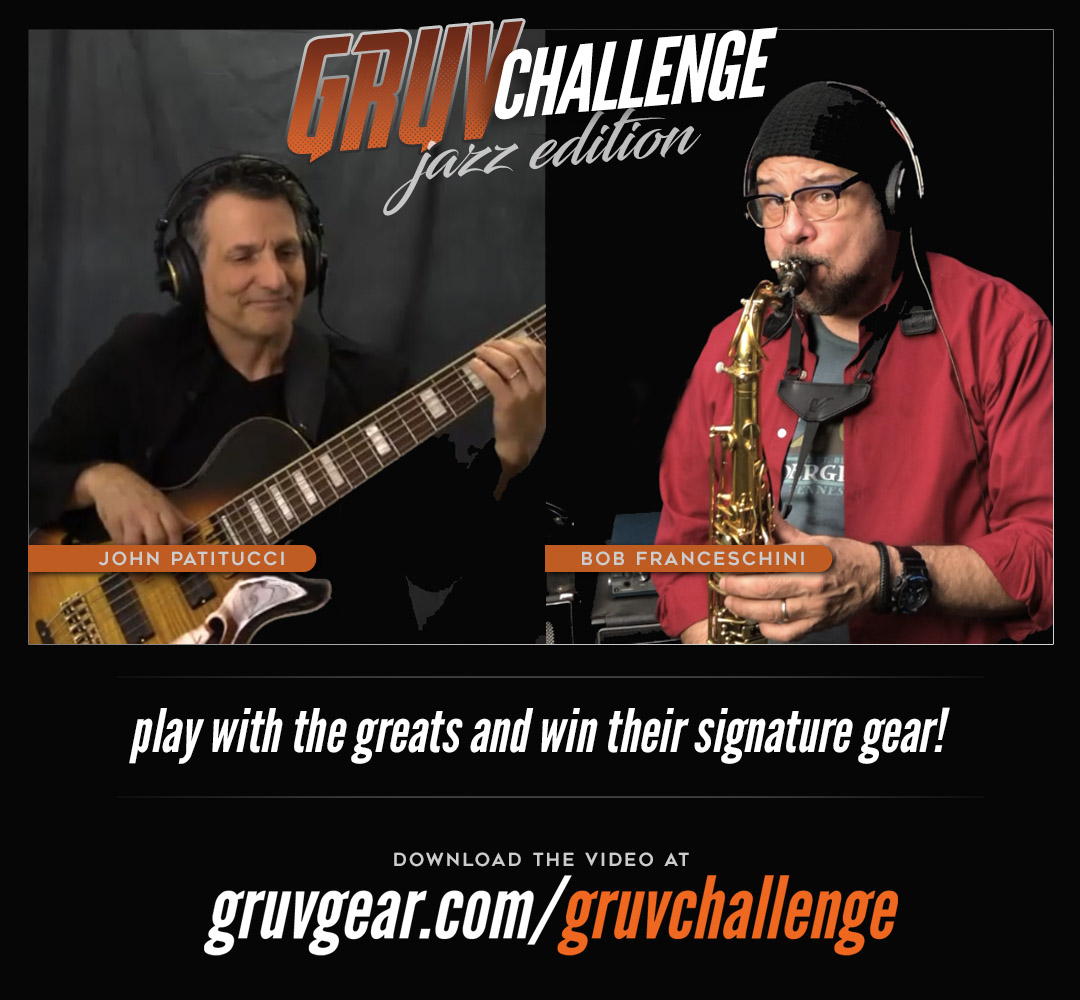 😎<a href="/gruvgear/">GRUV GEAR</a> GRUV CHALLENGE // Play along with jazz legends 🎸John Patitucci and 🎷 Bob Franceschini for a chance to win their signature Gruv Gear products

☘️ HOW TO ENTER >>> qoo.ly/3amdj7 

#JohnPatitucci #BobFranceschini #gruvchallenge #jazz #bassguitar #jazzbass