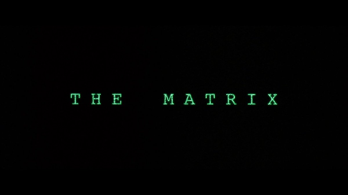 As part of GODHAND rewrite homework I convinced myself to re-watch The Matrix yesterday. It's a staggering work on a technical level, but it manages not only to be a surface level cyber-fu but also a dystopian wake-up call AND a trans-allegory, with nary a frame wasted.1/