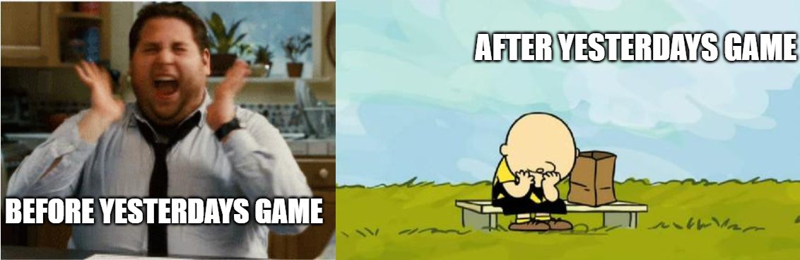 JeffsJourney_Eh's tweet photo. Well...I'm sure its not what everyone expected #SuperOver #notthebestgame #overhyped #halftimefail https://t.co/GdVnDGMYqa