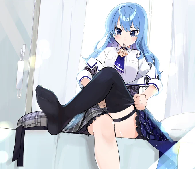 ニーハイの日ということで #ニーハイの日  #ほしまちぎゃらりー 