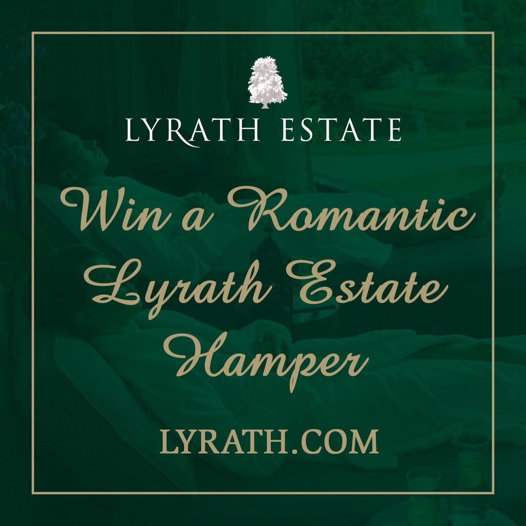 LyrathEstate's tweet photo. Competition: We have put together a Romantic Hamper for a lucky winner. Enjoy a taste of Lyrath Estate at home, with spa treats, luxury robes and decadent delights. To Enter tag the person you’re spending your Valentine’s Day with 💕 #ValentinesDay https://t.co/Ei3DZMboMI