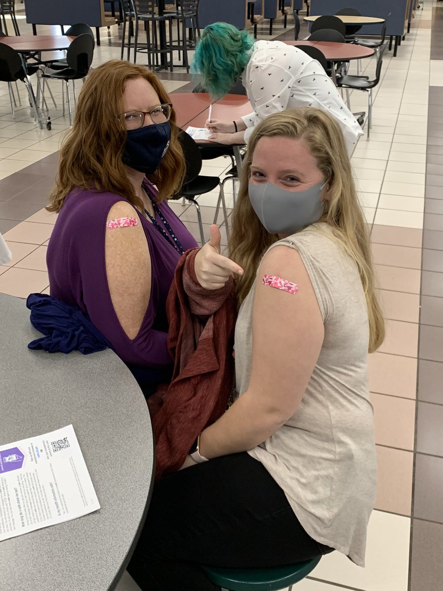 DARmiddle's tweet photo. The faculty and staff of DAR Schools would like to give a HUGE shoutout to Nell Hannon, CRNP and the Grant Family Practice Clinic, as well as to our campus RN, Beth Barnes, for making our teachers a top priority and taking it upon themselves to organize Covid vaccines on campus!. https://t.co/nF8uPS0xph