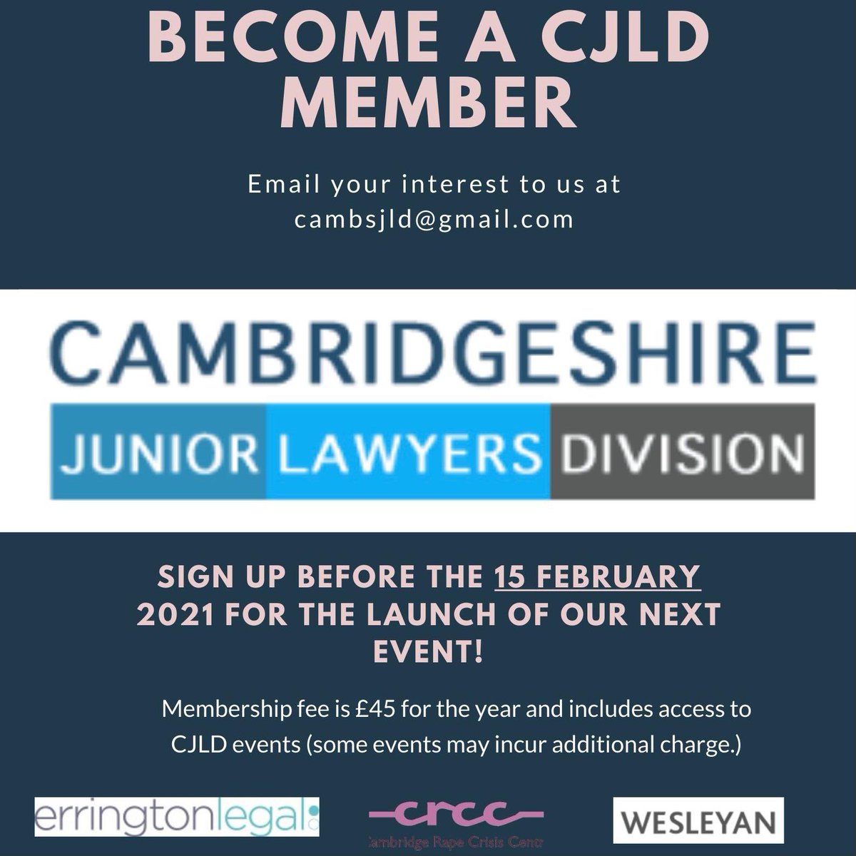 We’re looking forward to a great year ahead full of fun social events! Sign up to join us ☺️