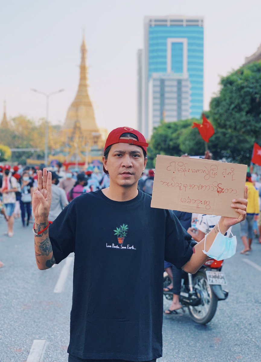 ကူညီကြပါ နိုင်ငံတကာတို့ 
Help Myanmar 
Reject The Military 
#HearTheVoiceOfMyanmar
#RespectOurVotes
#SaveMyanmar 
#HelpMyanmar
#RejectTheMilitary