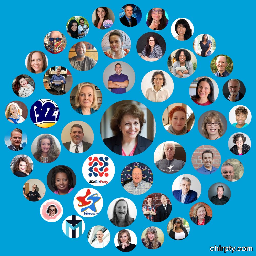 SchellerAnna's tweet photo. @chirpty_team 

Circle 2
@RobandKennedy
@SueAwesome
@SuperstarVa
@NathalieGregg
@Kathrynclang
@Digital360Chat
@JakeDoberenz
@_IamCoachBrian
@WanderlustGirl_
@STOMPSMTraining
@magnoliaheartc
@LeodeParamo
@MadalynSklar
@FuhsionMktg
@TheSalesHunter https://t.co/lw5Wq92lhS