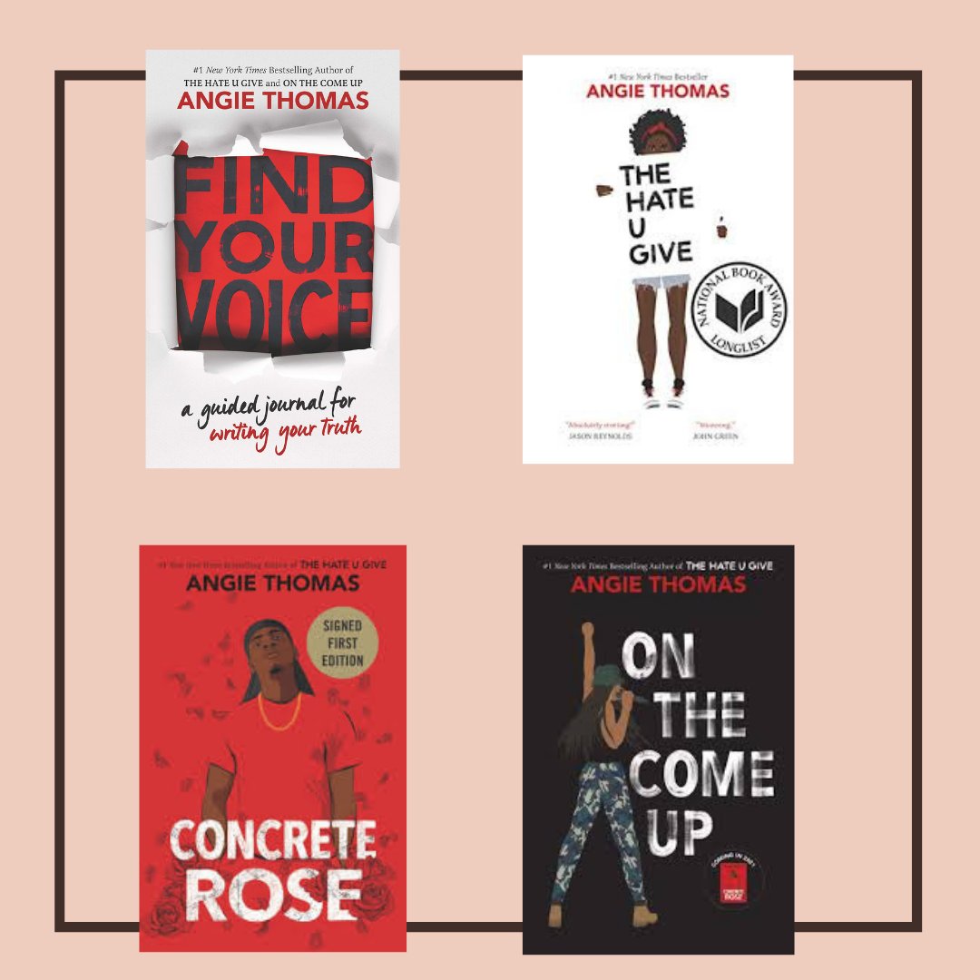 Have you read The Hate You Give? Today’s role model is Angie Thomas! 
-
Graphic designed by Maddie Sullivan