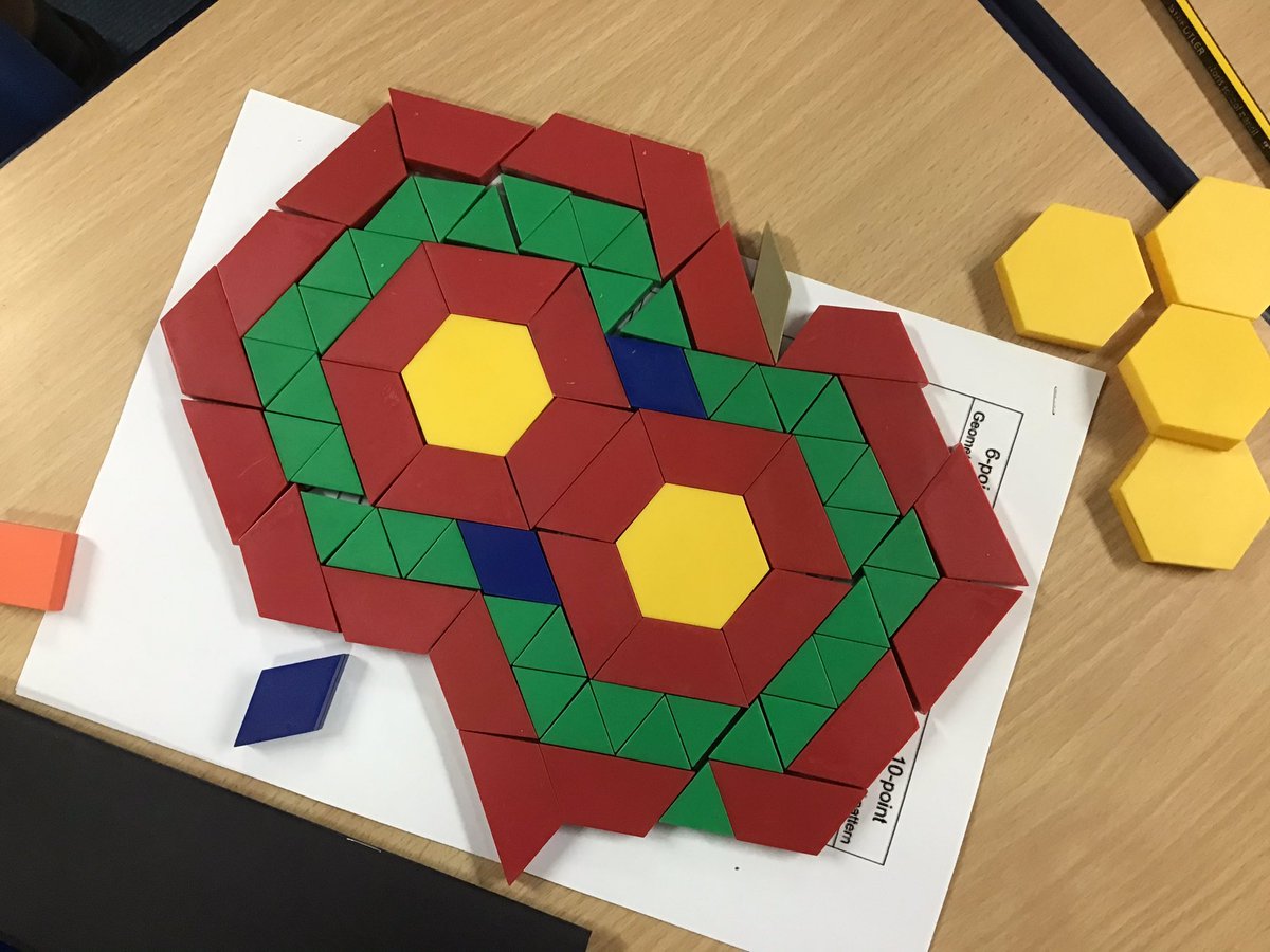 GoodrichCESch's tweet photo. Peregrine Class are making repeating patterns inspired by Islamic Art. #GSperegrine #GSart https://t.co/1ofuegOfBD