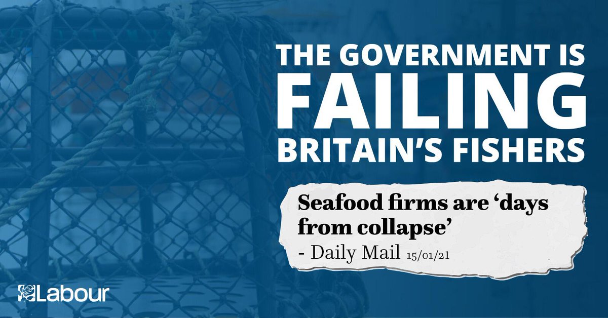 Luke Pollard MP (@lukepollard) on Twitter photo Our shellfish industry is on the verge of collapse. No business, consumer or community should have to pay the price for this government's incompetence.
<a href="/LabourDefra/">Labour DEFRA</a> <a href="/Steph_Peacock/">Stephanie Peacock MP</a> will be standing up for our fishing communities in an Urgent Question to the government today. Our shellfish industry is on the verge of collapse. No business, consumer or community should have to pay the price for this government's incompetence.
<a href="/LabourDefra/">Labour DEFRA</a> <a href="/Steph_Peacock/">Stephanie Peacock MP</a> will be standing up for our fishing communities in an Urgent Question to the government today.