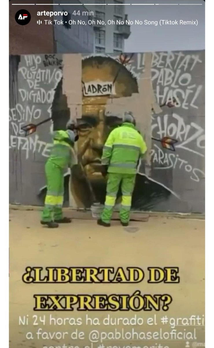 contorno_urbano's tweet photo. En madrid se salvó por los pelos el mural feminista, en Barcelona se censura un mural de @rocblackblock sobre el rey por parte de @barcelona_cat Con que criterio? Quien decide que se censura y que no? 
@tv3cat @ARAcultura @LaVanguardia @8tvcat @elperiodico_cat @elpuntavui https://t.co/b36xTG3hnv