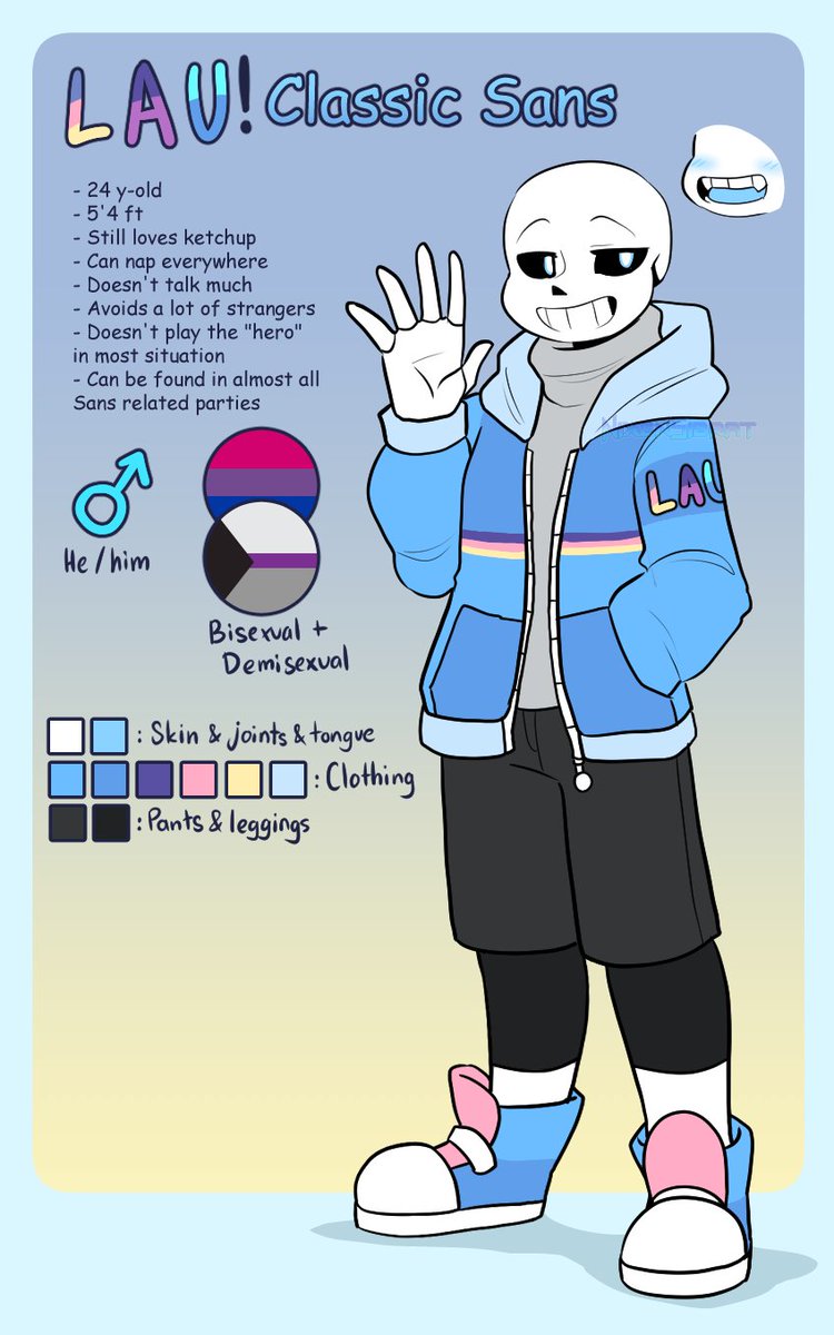 ✧✧✧Nixen✧✧✧ COMMS AND INTERN WORK on X: Epic!Sans's LAU design concept! I  asked Yugo himself already about which ever ones of the design i did was  better and he choose something simple.