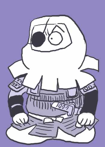 34 大谷吉継 おてんばベッキーのイラスト