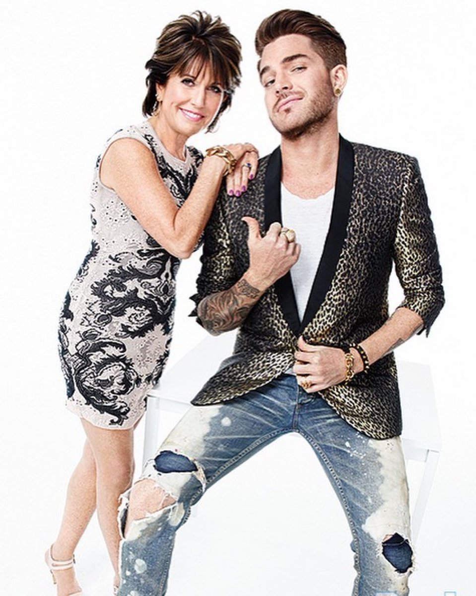Is Adam saying here
‘You think I’m hot shit, check out my mom!’
Not my photo