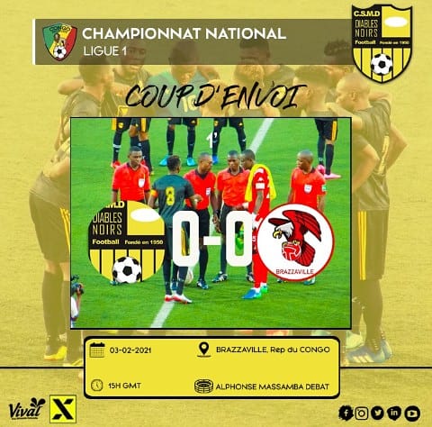 DiablesN's tweet photo. COUP D'ENVOI

1' 

C'est parti https://t.co/T9KfTCDcYp