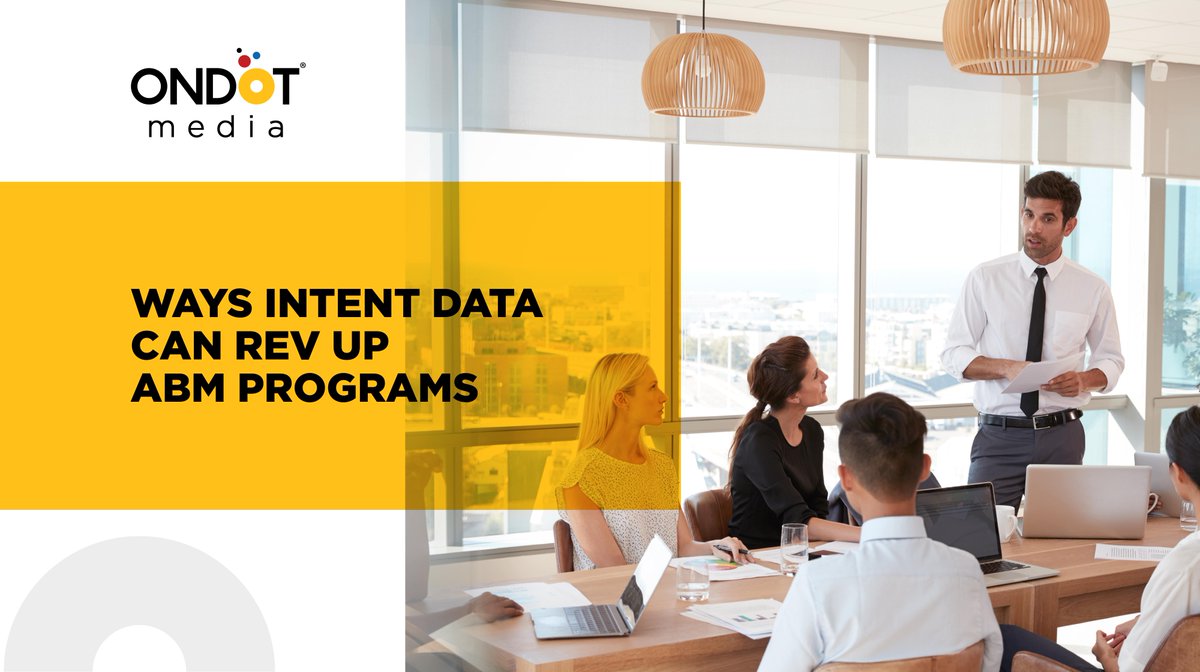 OnDotMedia's tweet photo. Ondot's B2B Intent data serves as a powerful tool that fuels the growth of ABM programs. Learn more: https://t.co/ZD9fogiWAi
#ondotmedia #intentdata #b2b #b2bbusiness #abm #abmprograms #b2bsales #b2bleads #b2bqualityleads https://t.co/wuw7qC71PP