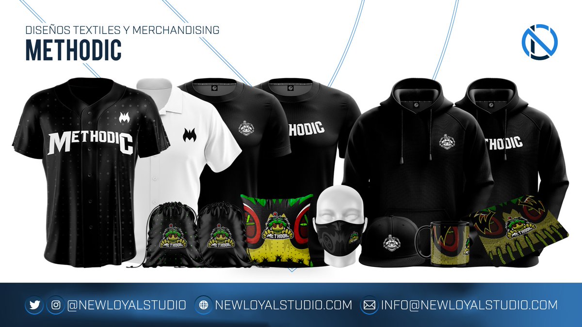 ¡Os presentamos la nueva #equipación realizada para <a href="/MeThodicTV/">MeThodiC TV</a>!

¡Muchas gracias por la confianza! 

¿Te gusta? 🔁💚

¿Quieres ver más ejemplos? newloyalstudio.com/portfolio/

¡Si te gustaría tener tu propia equipación contáctanos!
📩 MD
📞+34 722 80 74 77
📧 info@newloyalstudio.com