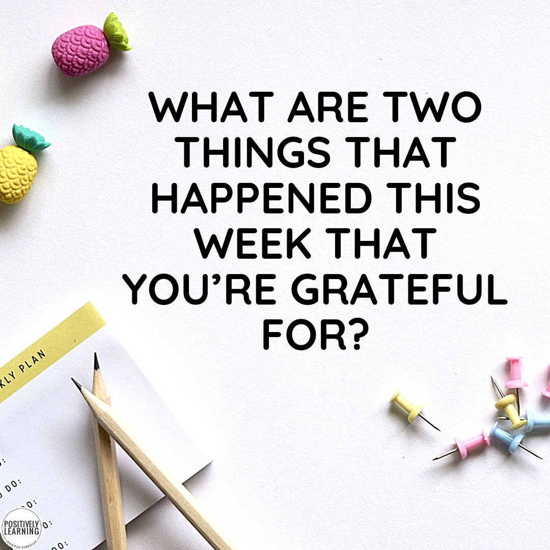 I'm definitely grateful for YOU! And coffee.
What two things are you grateful for right now?