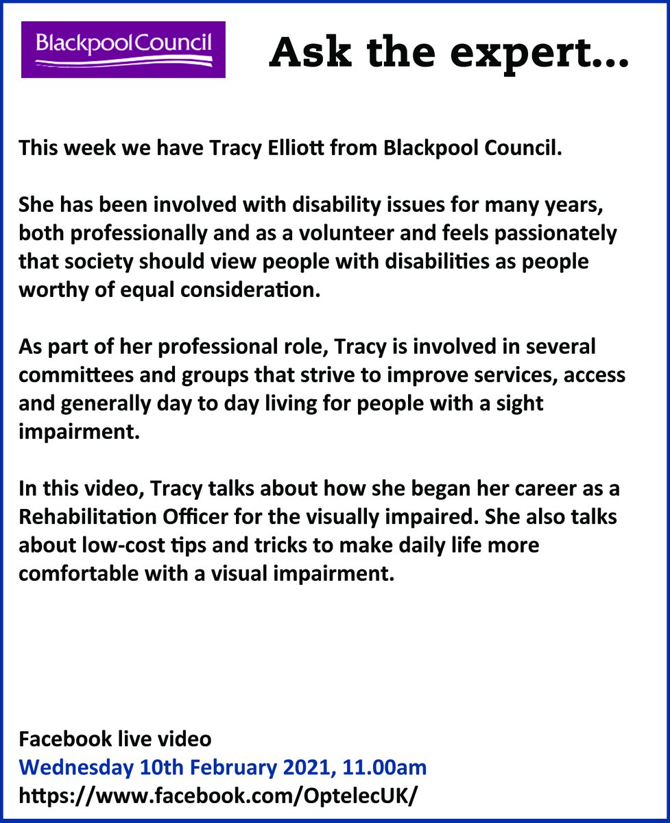 Optelec UK tweet media