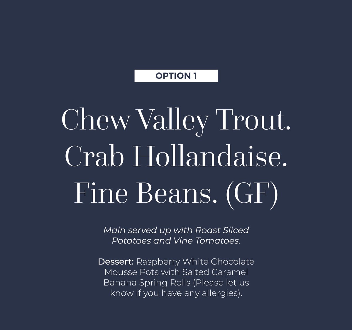 durtygurties's tweet photo. You're trout of this world (Valentine's Day Special) ❤🐟
This week's menu (13th & 14th February)
#BristolFoodie #Bristol247 #B247 #BristolRestaurant #EatLocal #BristolFoodDelivery #DurtyGurties https://t.co/NZHqB4Hfzj