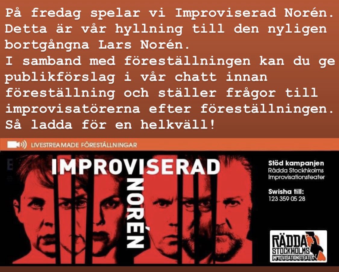 Stockholm Impro (@stockholm_impro) on Twitter photo 