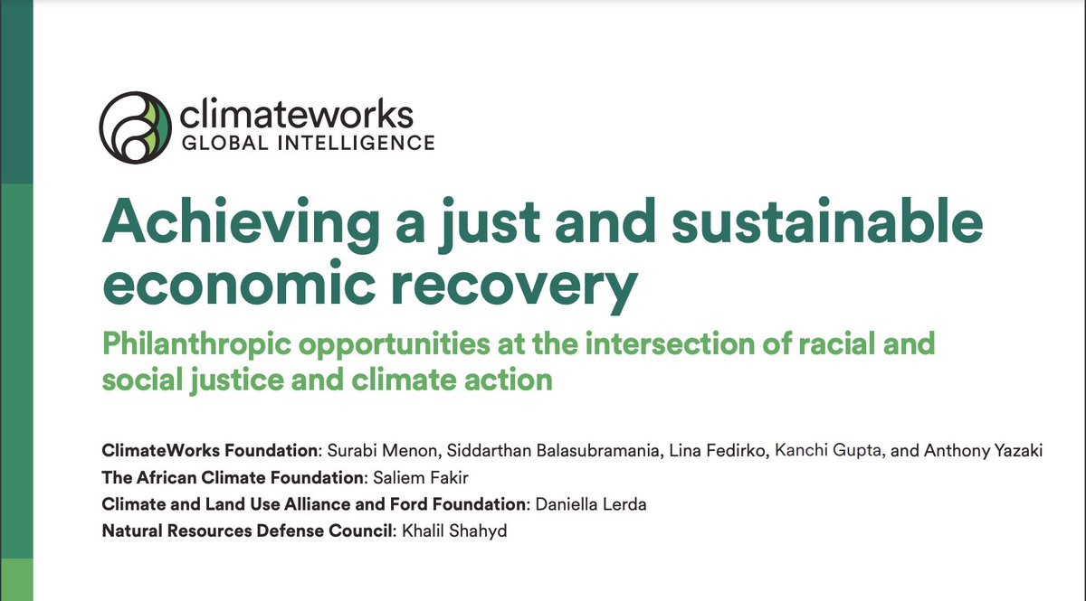 SustainableComm's tweet photo. ISC is thrilled to be featured as a case study in this @ClimateWorks report asserting that a just and sustainable economic recovery requires climate solutions rooted in equity. https://t.co/8t4YxWwsYd https://t.co/blBlqfR73F