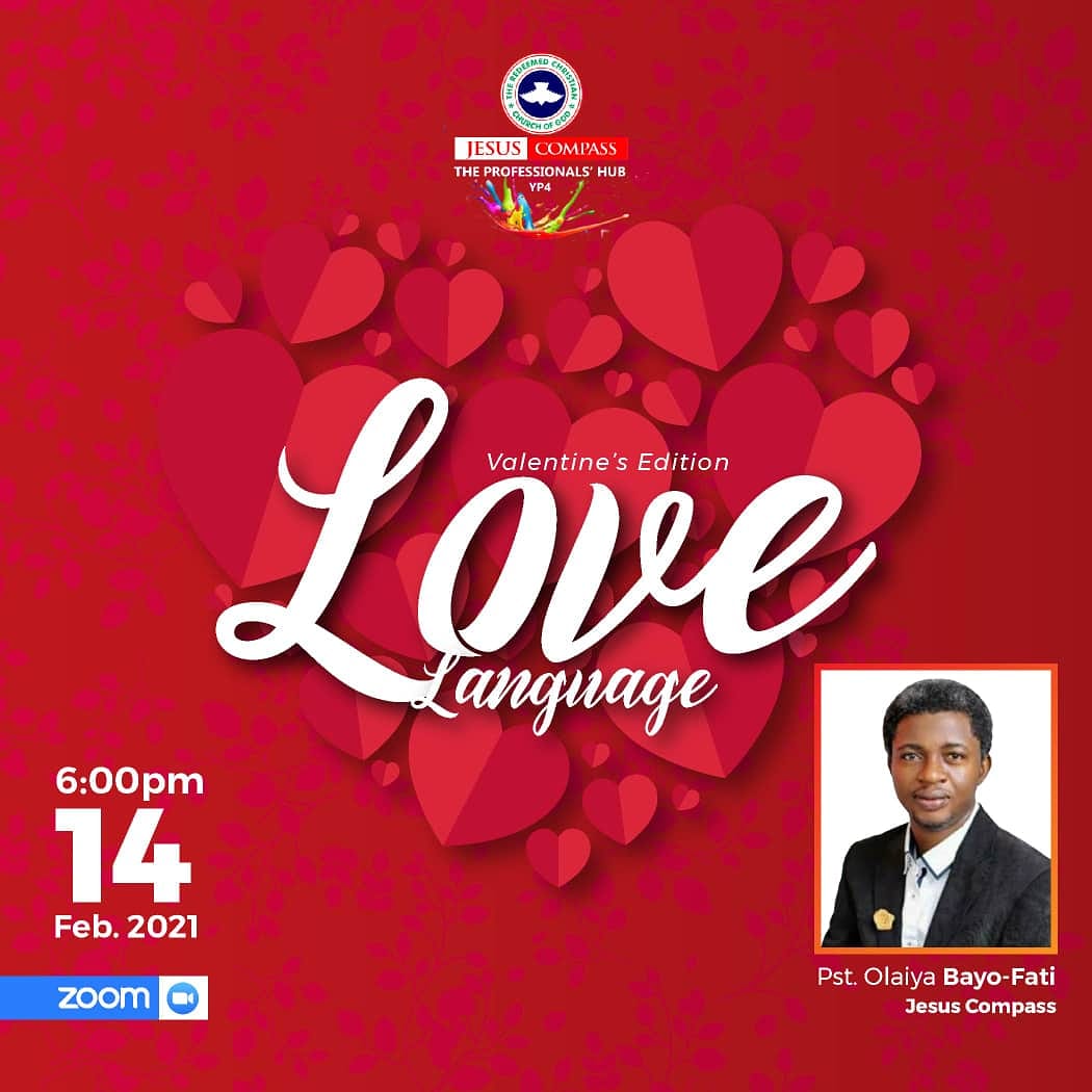 rccgjcompass's tweet photo. #PurposePrinciplePotential
#LoveLanguage
#FamilyRetreatValentinesDayEdition
#DirectionFinders
#rccgjesuscompass
@rccgjcompass https://t.co/k9gcGQs5mr