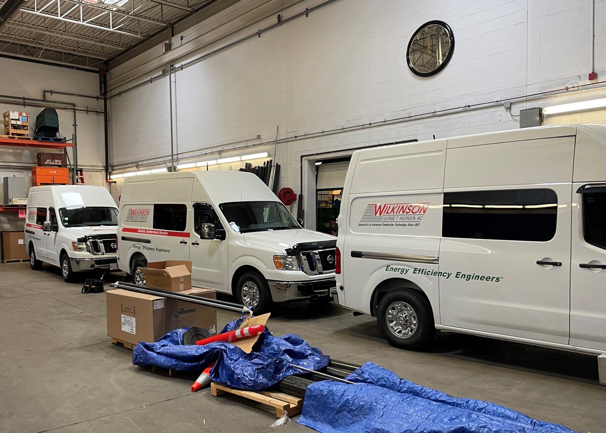Coming soon to a boiler room near you… Our new vans are almost ready to hit the road after being lettered in our warehouse! Contact us 24/7 for all your boiler room needs at 800.777.1629

#OnTheRoad #Boilers #Heat #FleetVehicles #EmergencyService #BoilerMaintenance #BoilerRoom