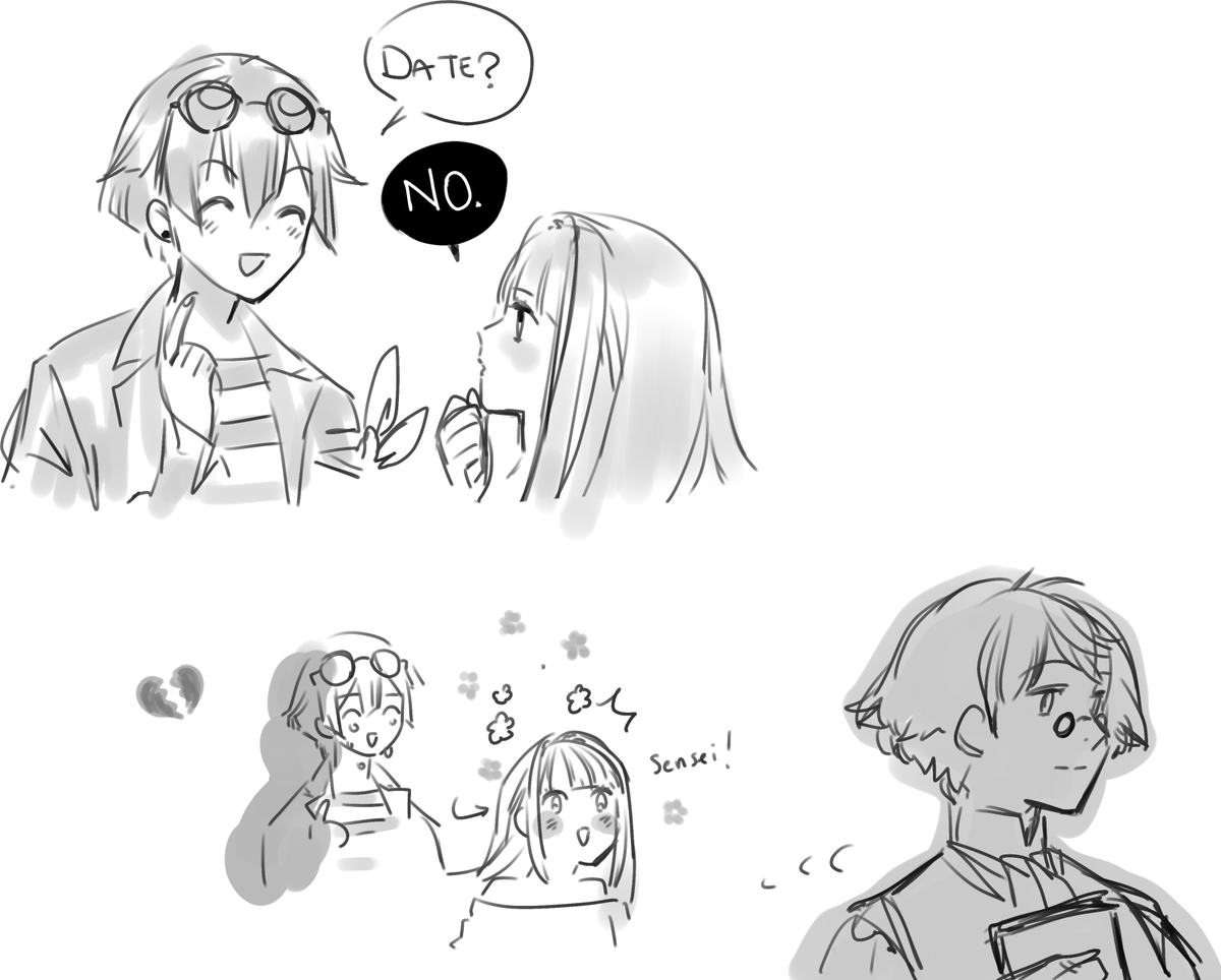 Unfinished things and dumb sketches 