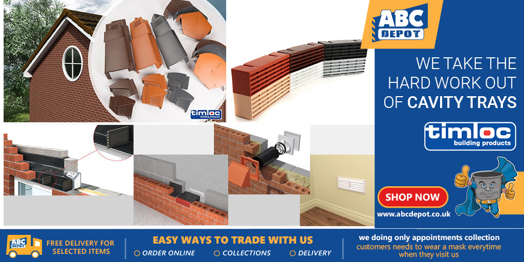 Professional solutions from #Timloc to #prevent #condensation and keep your home #ventilated
Explore our range of Timloc building products here:bit.ly/2N47apa
Order online for national delivery #Hertfordshire and #LondonBuilders that's #easyasABC: bit.ly/3q4E87m