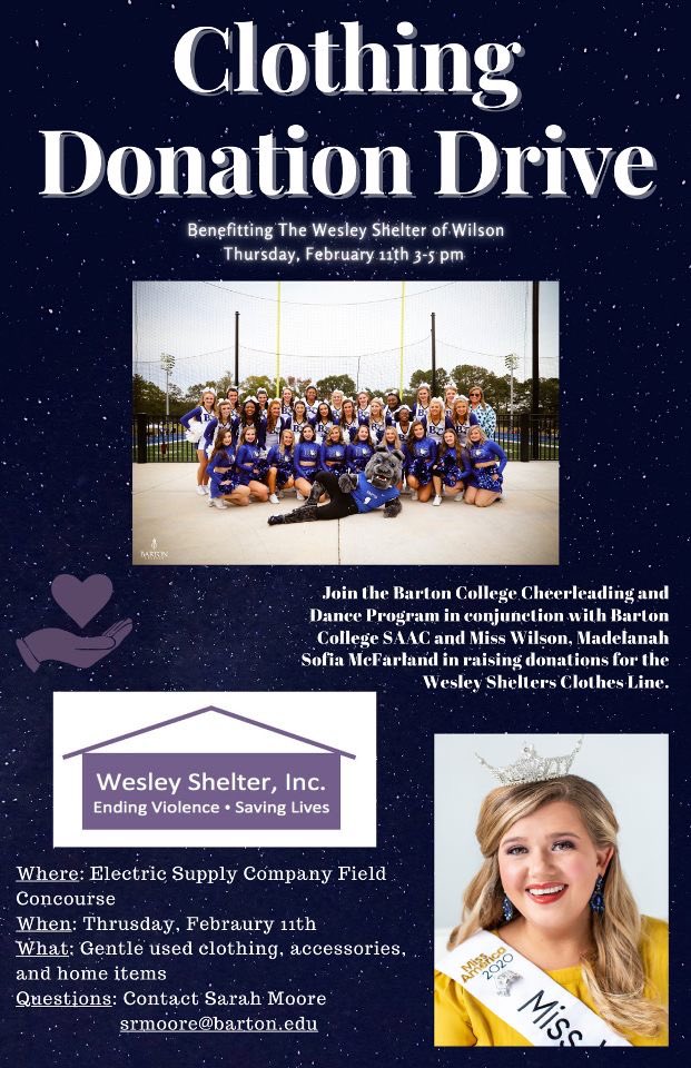 Barton_SAAC's tweet photo. Here’s an opportunity to get your community service hours! https://t.co/RokjqSCpWH
