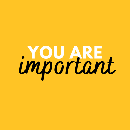 WellbeingatKSU's tweet photo. You are important. Your thoughts and feelings are important. 
#wellbeingatksu #MondayMotivation #MondayThoughts
#borusg #mentalhealth #mentalhealthawareness #mentalhealthmatters https://t.co/t1T5nV4O6H
