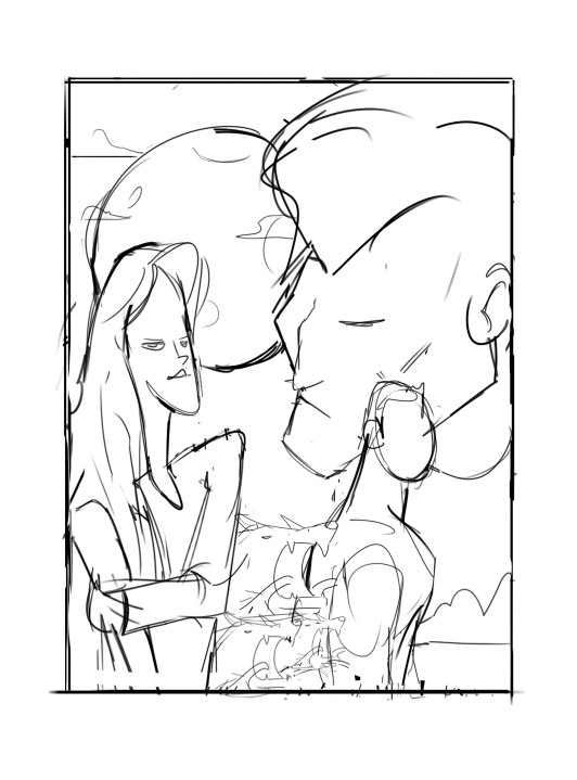 the sketch    ||    the final 