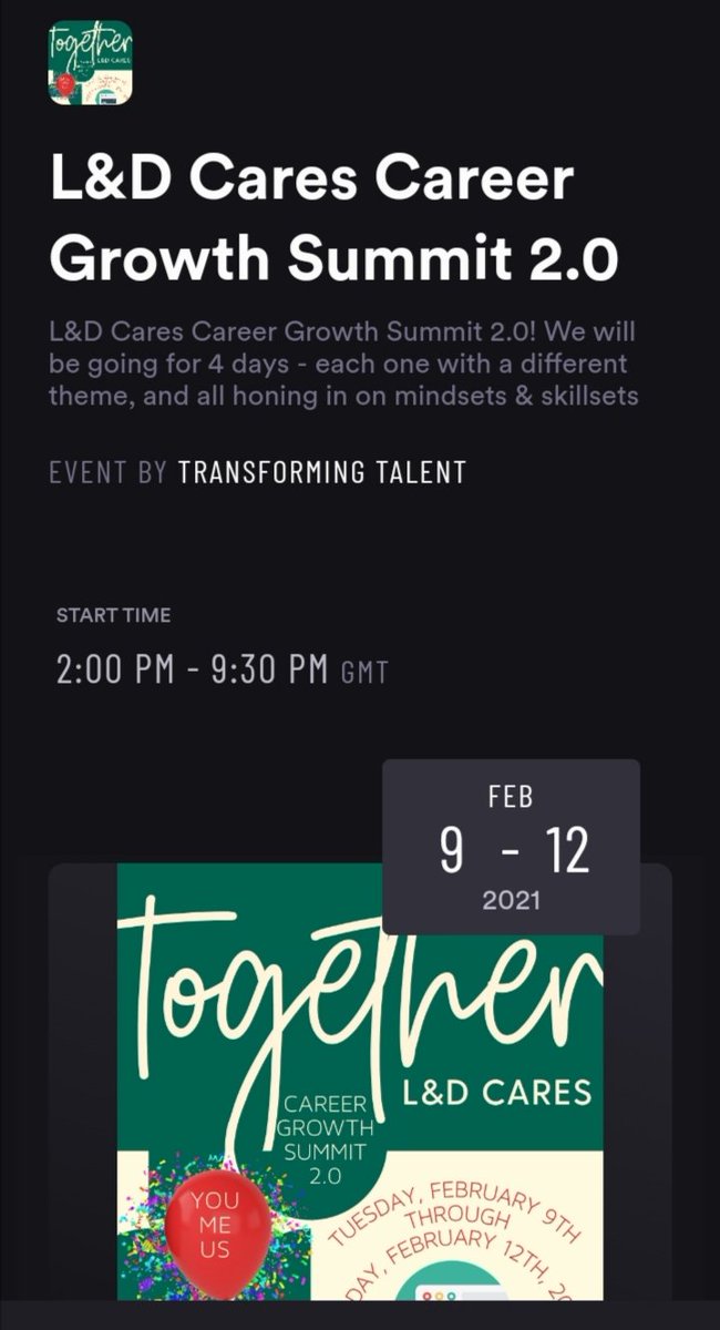YourFlock's tweet photo. Laid off due to the pandemic?
The #ldcares Career Growth Summit 2.0 is starting tomorrow and it is FREE to you!
- #Skills to help you land that next job
- Explore future #learning trends
- Meet new people and network
#ldcarescareergrowthsummit
👇🏾
https://t.co/JEJyyhgLEh https://t.co/IVYsqloWzR