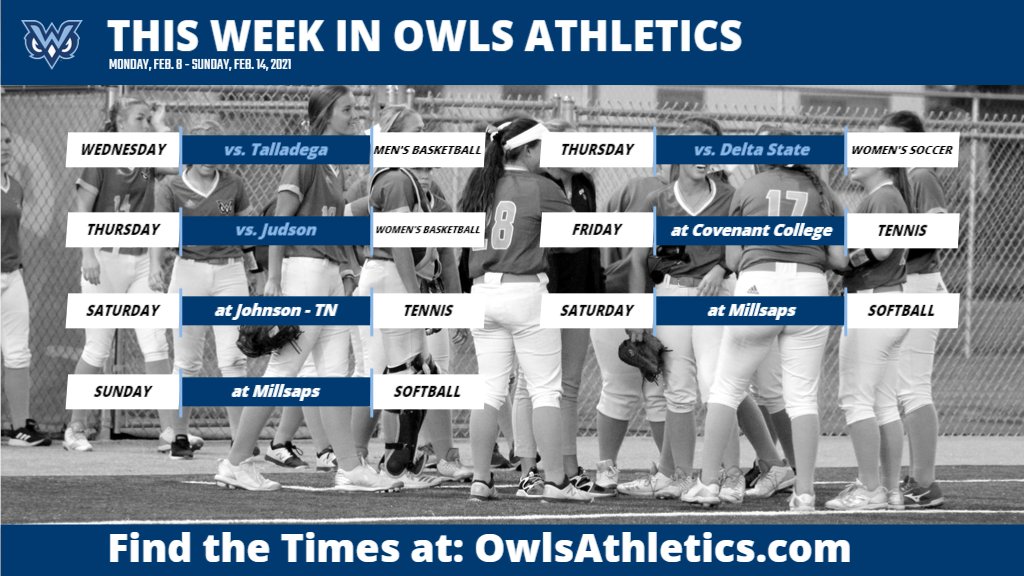 This Week in Owls Athletics. Get the most up-to-date schedule at OwlsAthletics.com