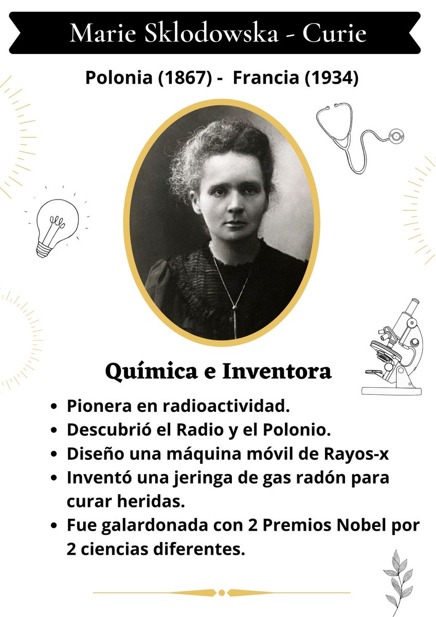C_Mas_Camarena's tweet photo. 👩‍🔬 El 11 de febrero celebramos el Día Internacional de la Mujer y la Niña en la Ciencia y con este motivo vamos a descubrir con los alumnos la historia y hallazgos de algunas de ellas. 
🔬 ¡Comenzamos por Marie Curie! 🔬
. 
#11Febrero #NoMoreMatildas https://t.co/XGpKFtkH1e