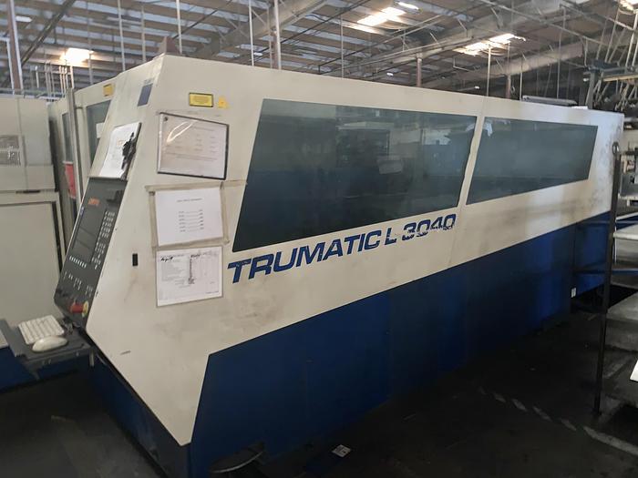 Machinetoolcomm's tweet photo. Used CNC Lasers For Sale - 2006 Trumpf L 3040 Laser https://t.co/y12xsAiRVQ 
#cnc #cnclaser #lasercutting #lasercutter #sheetmetal #steelplate #metalcutting #Fabrication #fabtech2019 #Trumpf #Trumpflaser https://t.co/TxsIryXG26