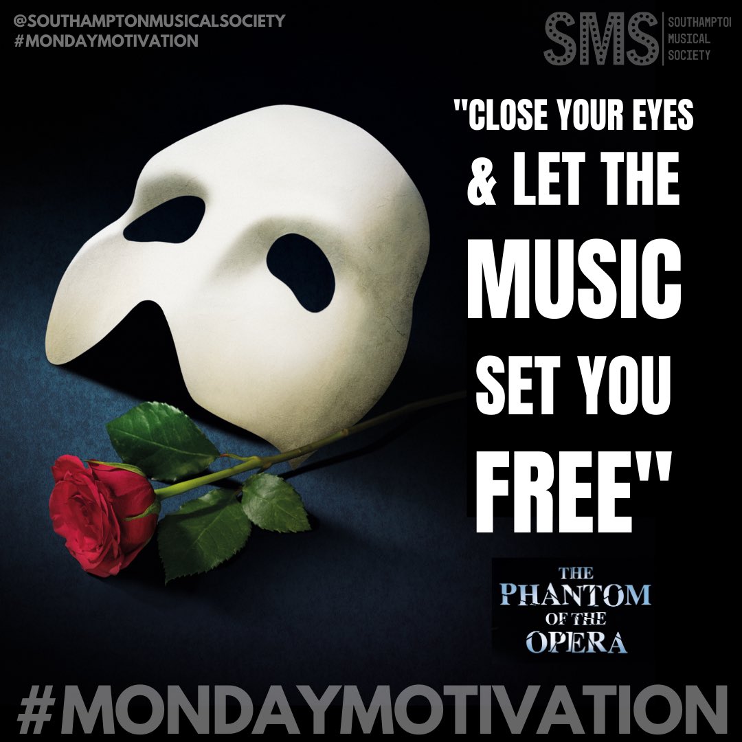 #mondaymotivation Can’t beat a bit of the #Phantom #phantomoftheopera 

#SMS #Southampton #MusicalTheatre #Stage #Theatre #AmDram  #Musicals #Backstage