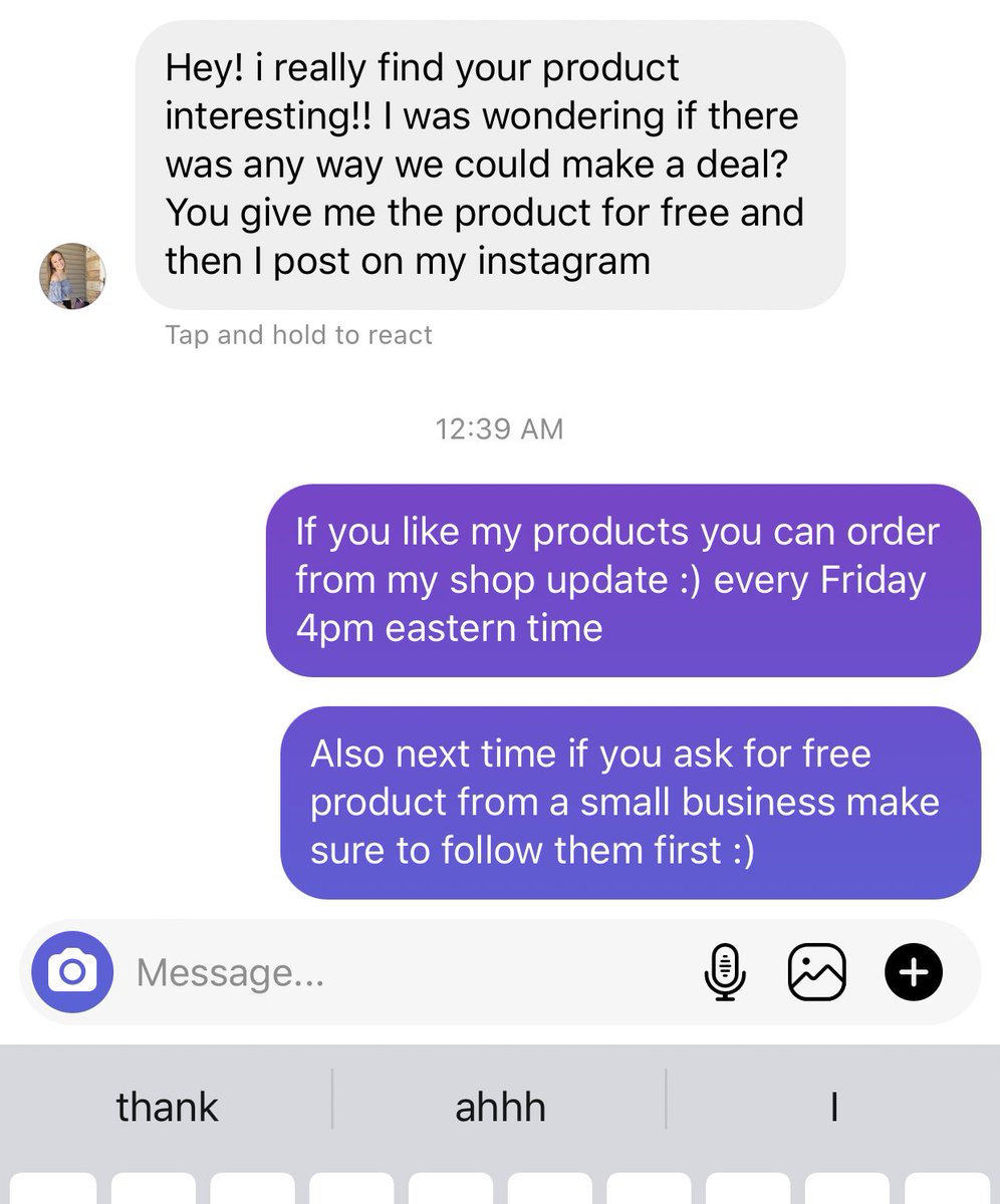 mildhippie's tweet photo. ugh my 3 sales 😭

ps don’t be this type of person https://t.co/MfFmgZz4ys