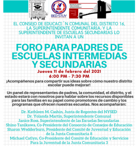 BKG Families, Let's show up to have our voices heard. #Brooklynmiddleschool #middleschoolmatters
#BKG #thebrooklyngreenschool #Wearbrooklynnorthstrong @nycdoe @d16brooklyn
<a href="/FabayoMcintosh/">Fabayo McIntosh</a> @execsuptkwatts @nycschools <a href="/D16SuptYMartin/">Yolanda Martin, Ed.D.</a>