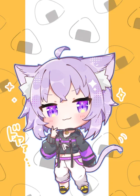 \パーカー姿のおかゆんを久々に見れて歓喜/ #絵かゆ 