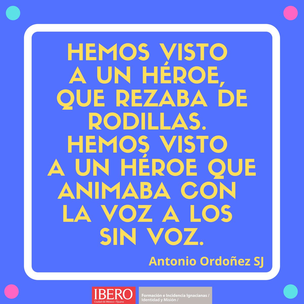 cimcdmx's tweet photo. Nuestro héroe es Jesús. https://t.co/knKPbufHMQ