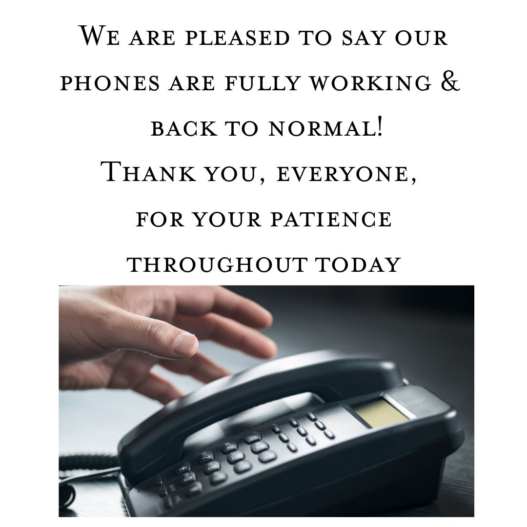Thank you everyone for your patience today and thank you to CloudCall for your help in getting everyone back online