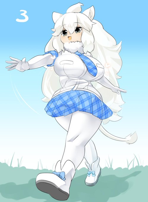 ホワイトライオンちゃん3日目 