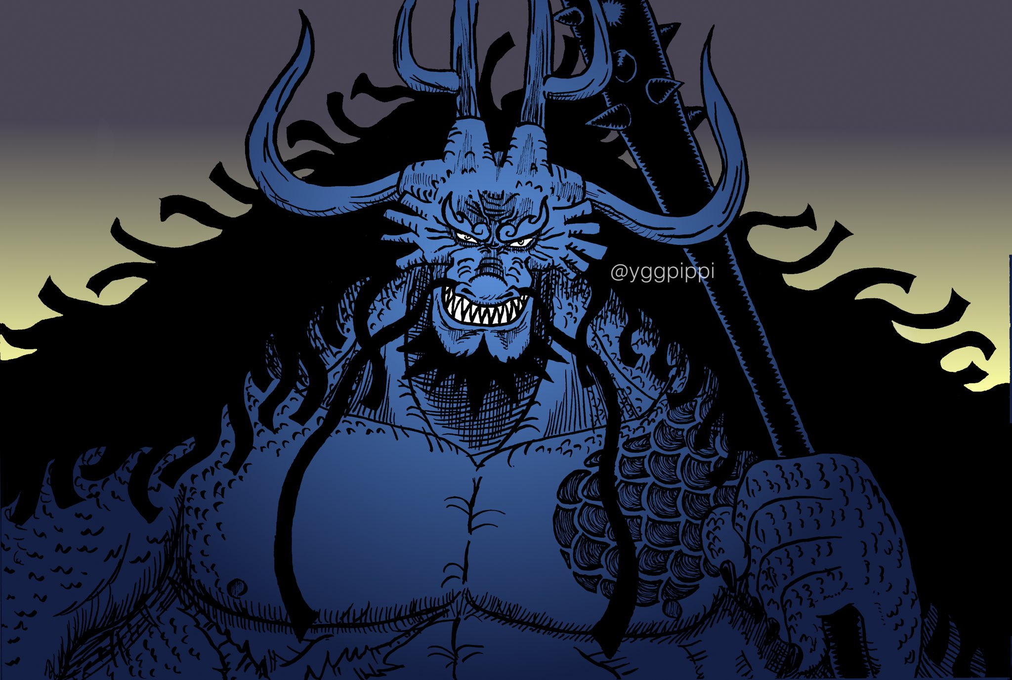 Best Kaido art so far. 